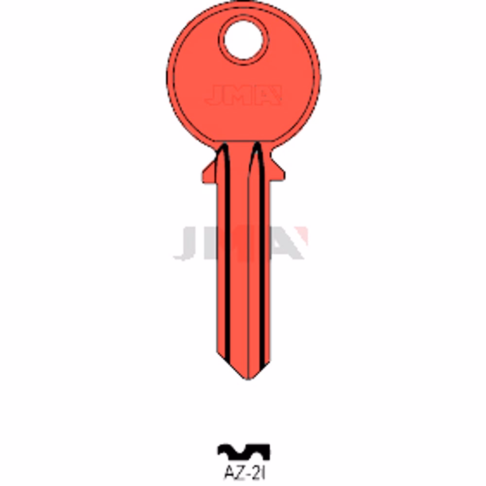 LLAVE JMA ALUMINIO (AZ-2I ROJO)