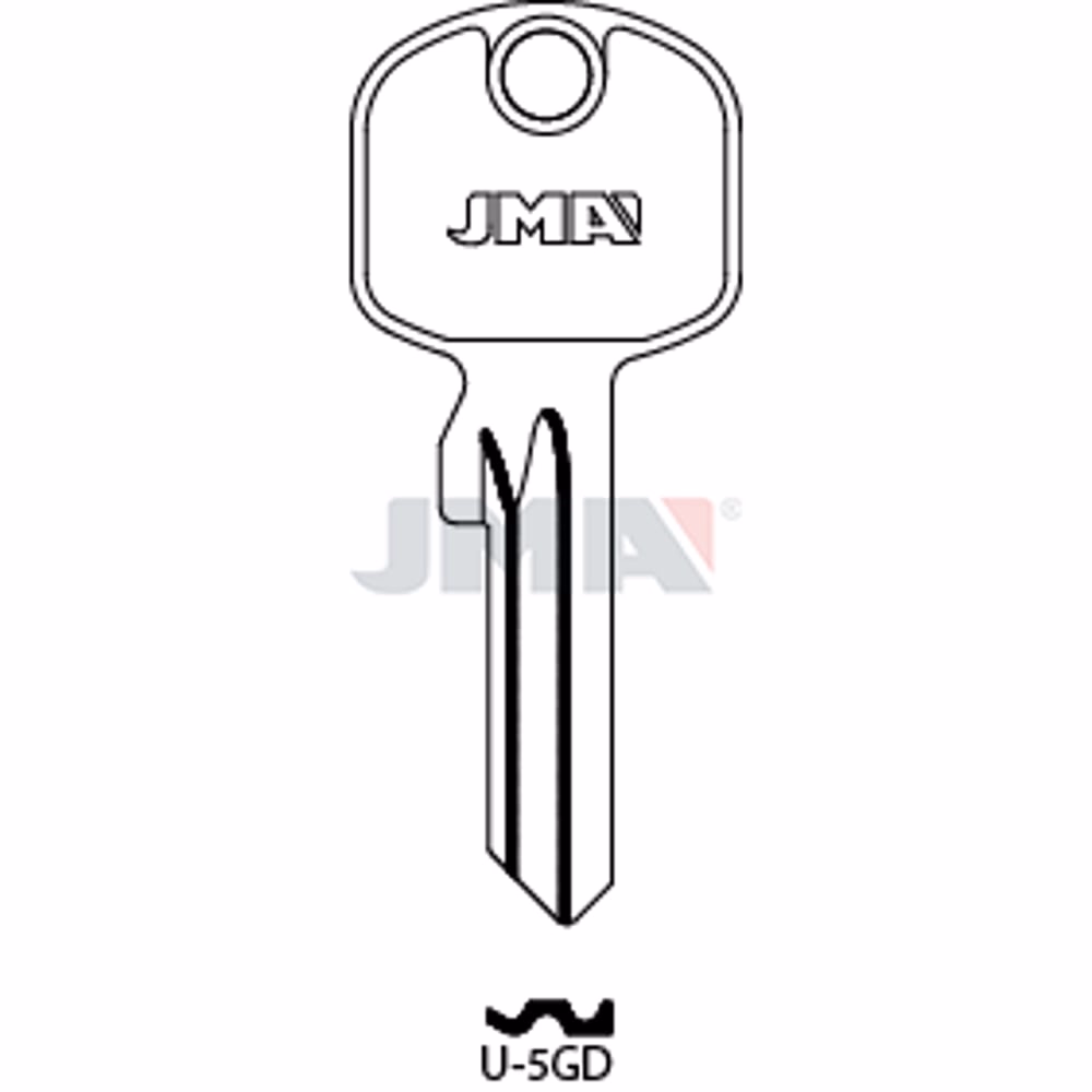 LLAVE JMA ACERO-C (U-5GD)