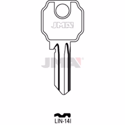 LLAVE JMA ACERO-B (LIN-14I)