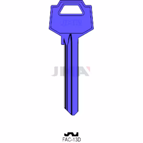 LLAVE JMA ALUMINIO (FAC-13D AZUL)