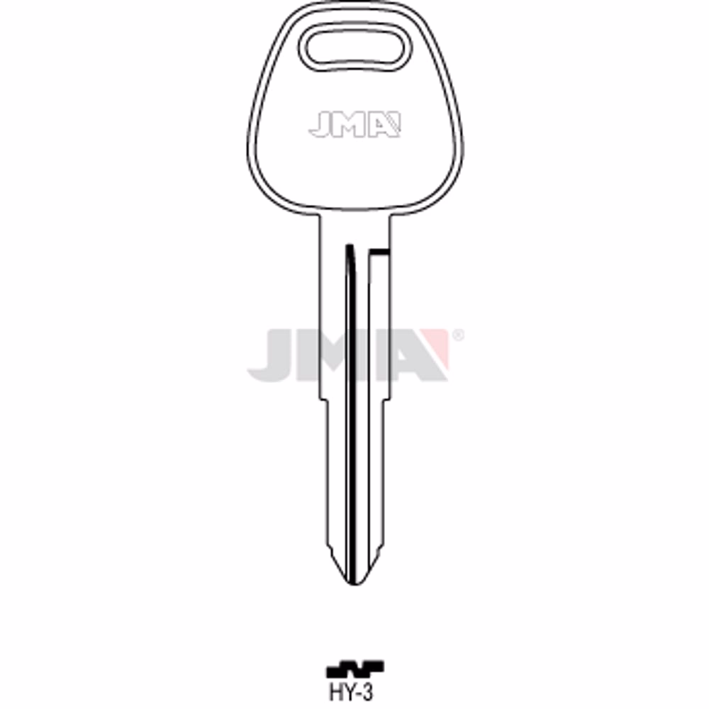 LLAVE JMA ACERO-C (HY-3)