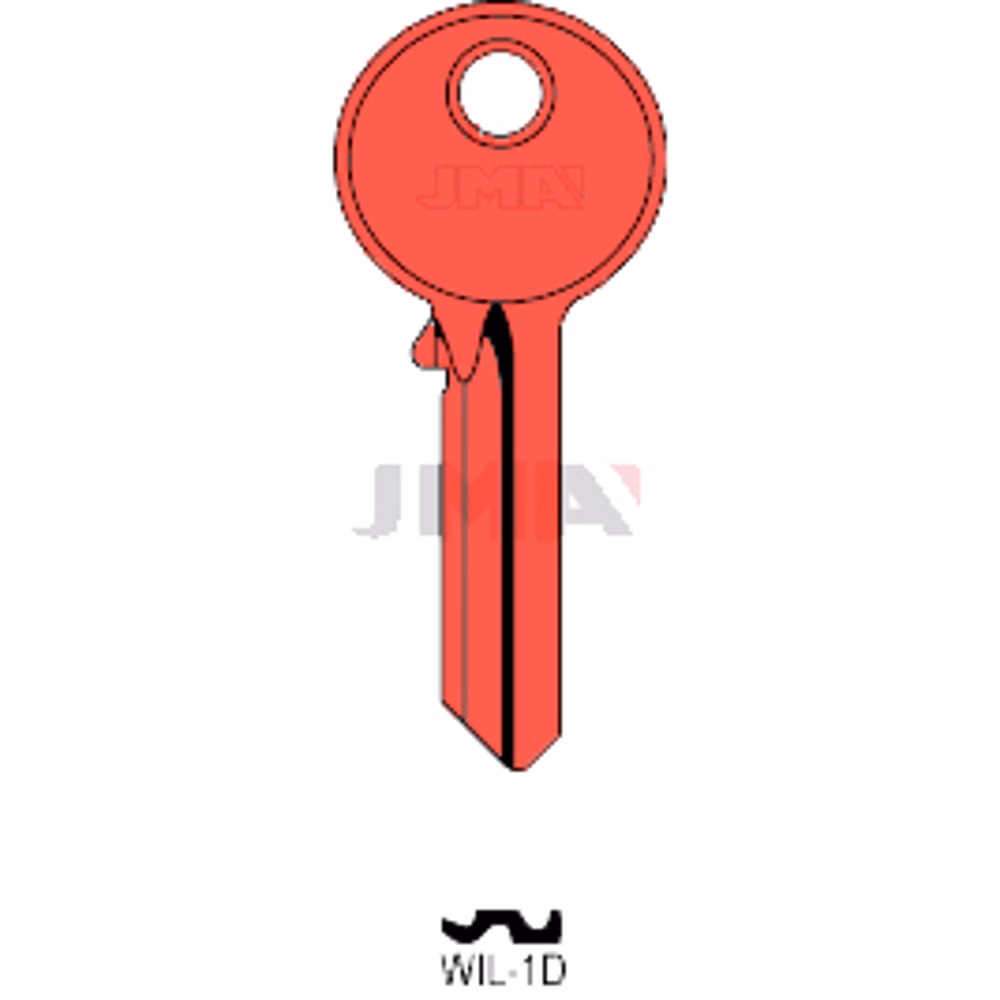 LLAVE JMA ALUMINIO (WIL-1D ROJO)