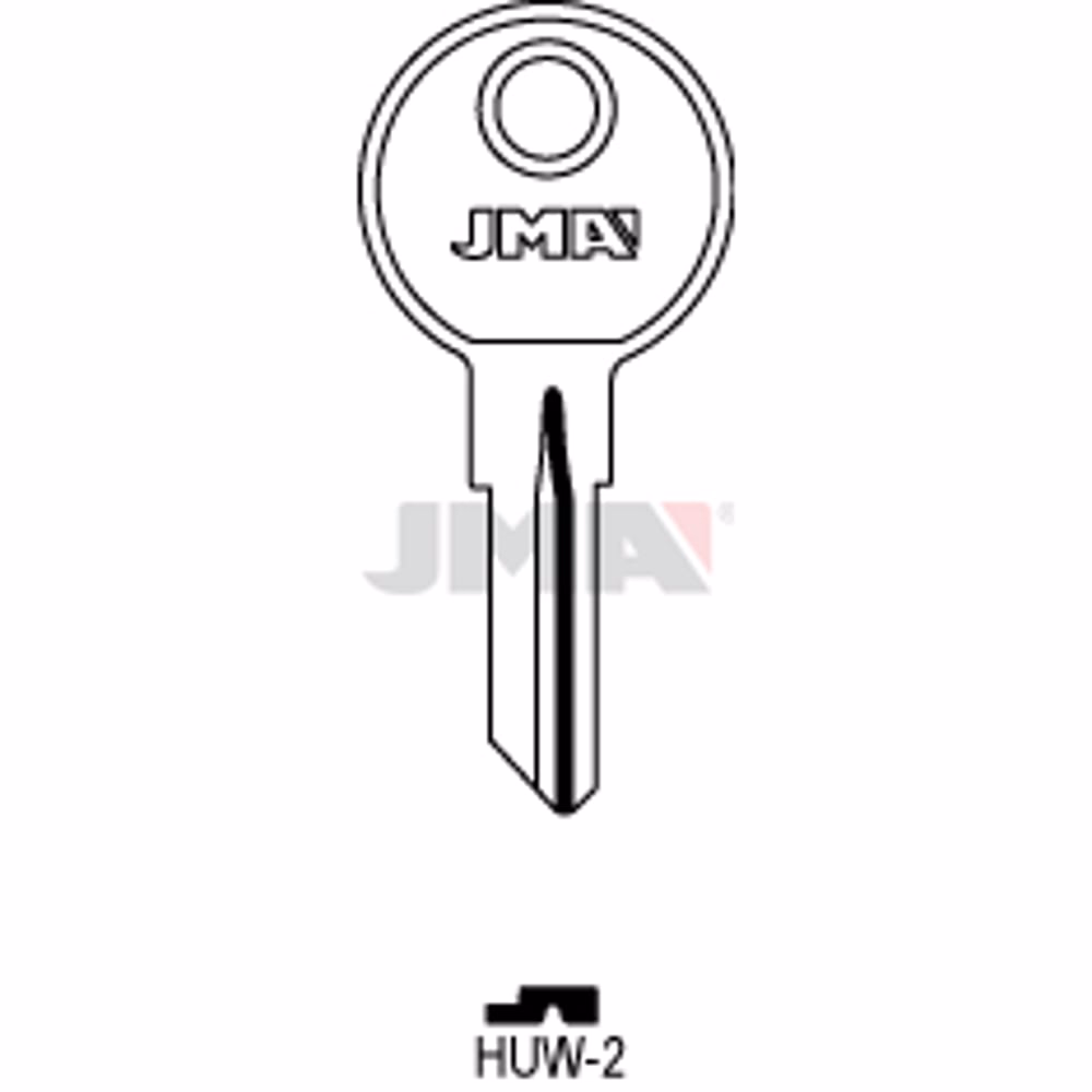 LLAVE JMA ACERO-C (HUW-2)
