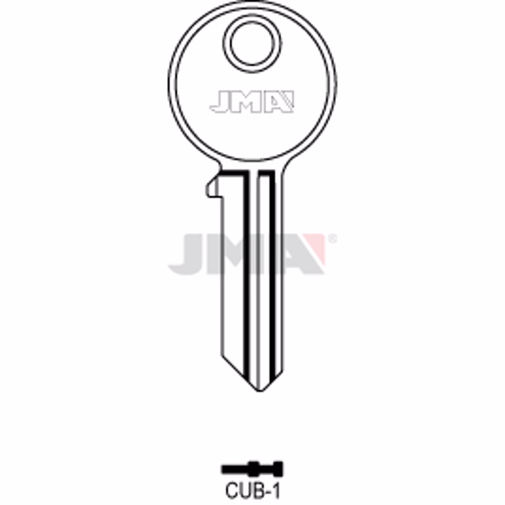 LLAVE JMA ACERO-C (CUB-1)
