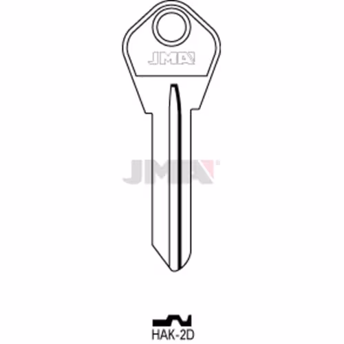 LLAVE JMA ACERO-C (HAK-2D)