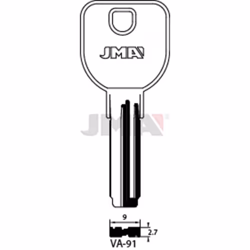 LLAVE JMA ALPACA SEGURIDAD (VA-91)