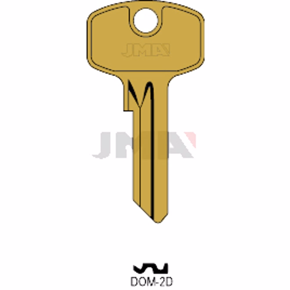 LLAVE JMA ALUMINIO (DOM-2D ORO)