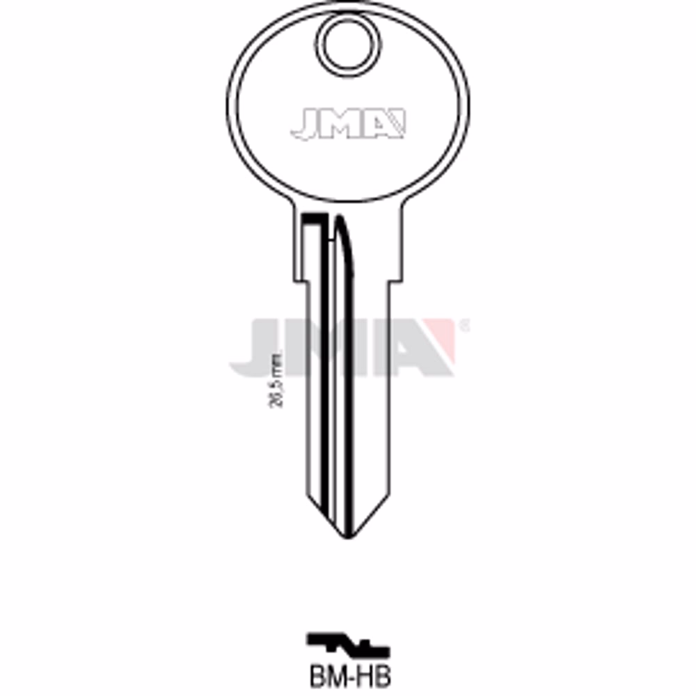 LLAVE JMA ACERO-C (BM-HB)