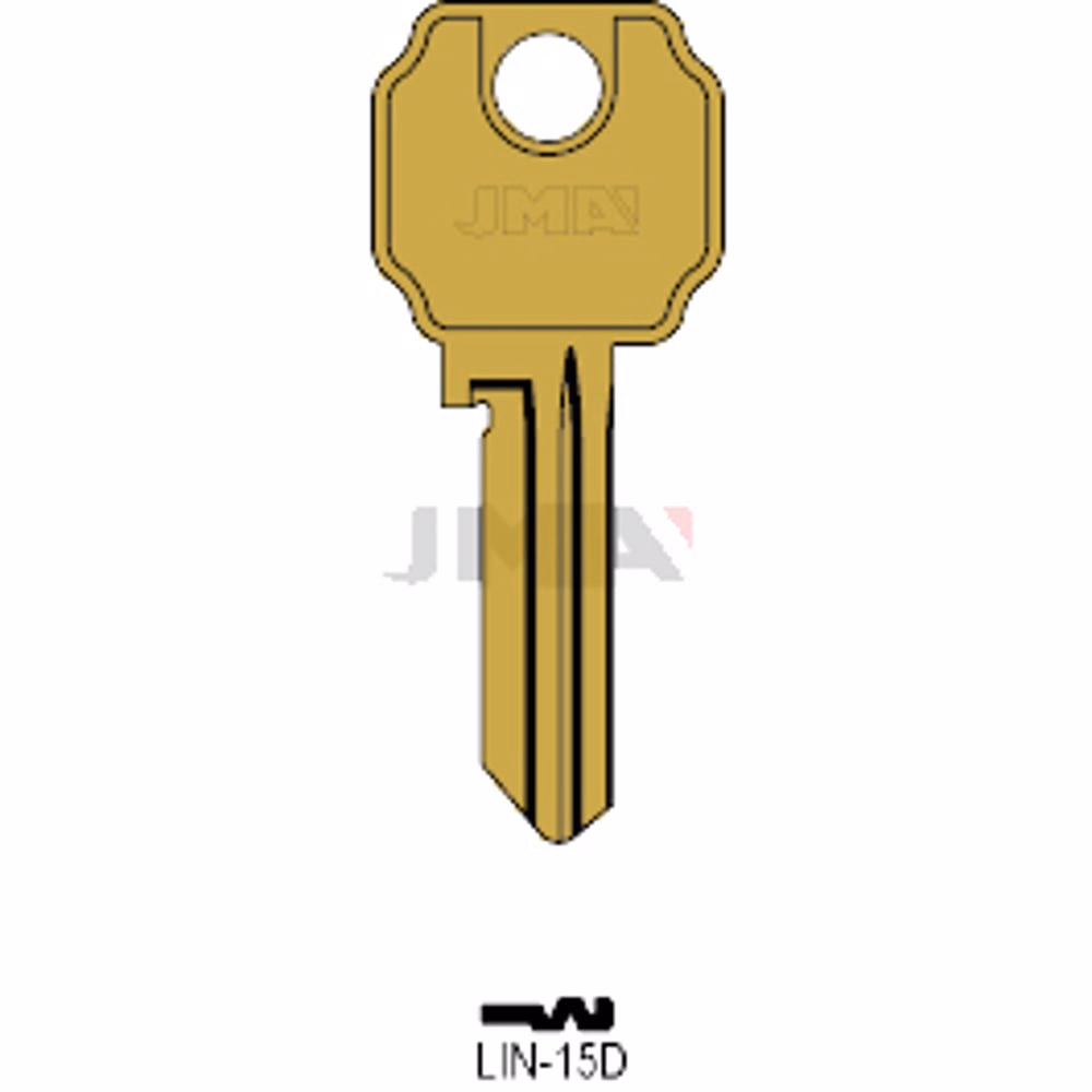 LLAVE JMA ALUMINIO (LIN-15D ORO)