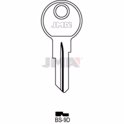 LLAVE JMA ACERO-C (BS-9D)