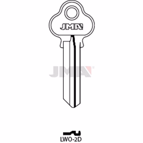LLAVE JMA ACERO-C (LWO-2D)