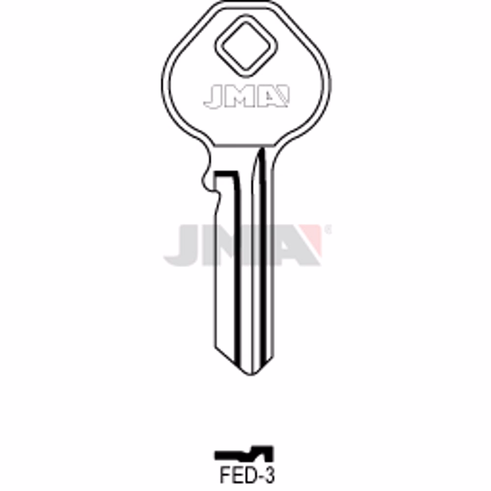 LLAVE JMA ACERO-C (FED-3)