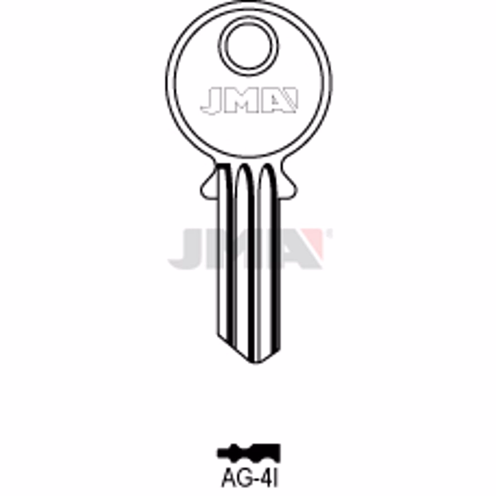 LLAVE JMA ACERO-C (AG-4I)