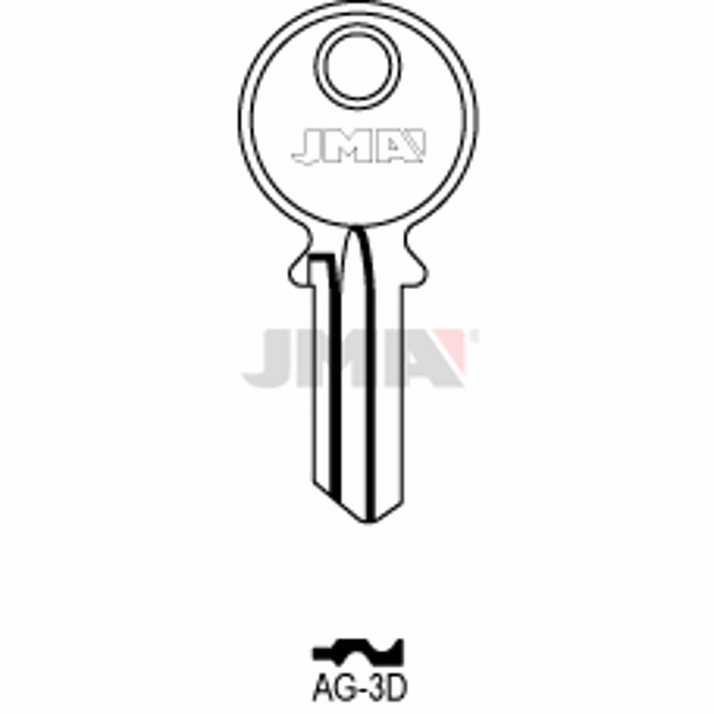 LLAVE JMA ACERO-C (AG-3D)