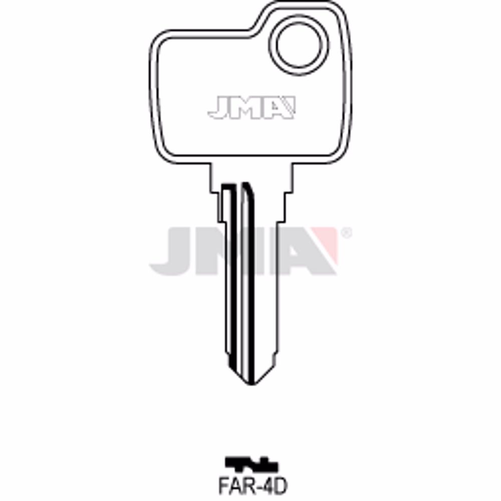 LLAVE JMA ACERO-C (FAR-4D)