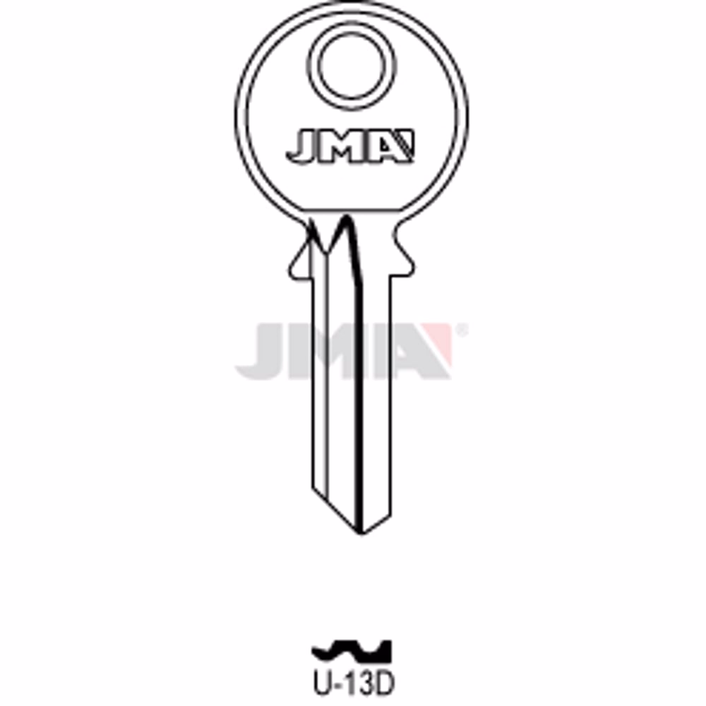 LLAVE JMA ACERO-C (U-13D)