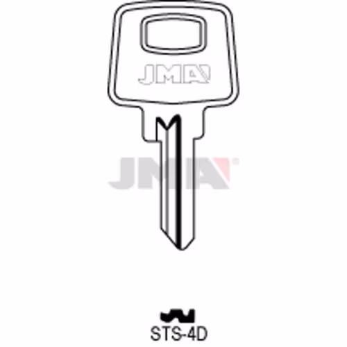 LLAVE JMA ACERO-B (STS-4D)
