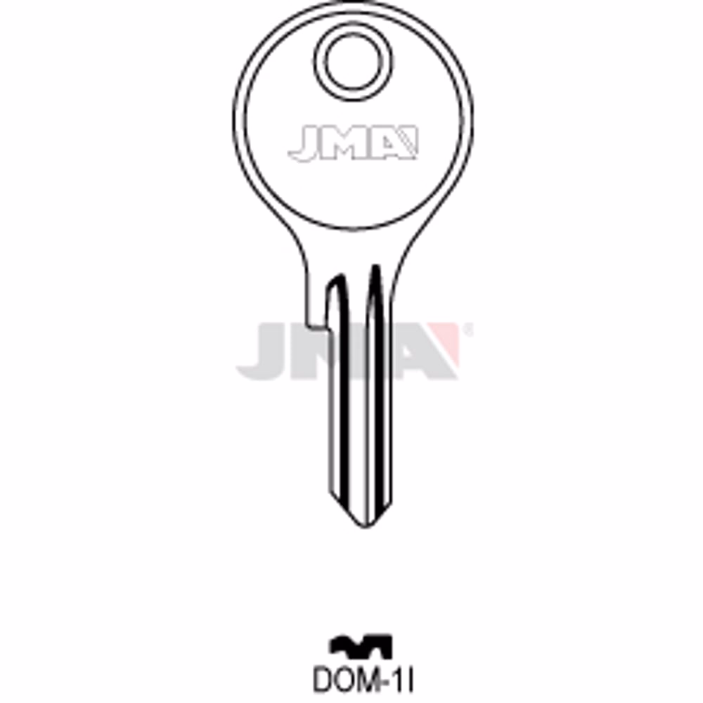 LLAVE JMA ACERO-B (DOM-1I)