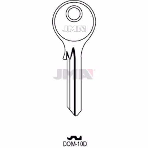 LLAVE JMA ACERO-C (DOM-10D)