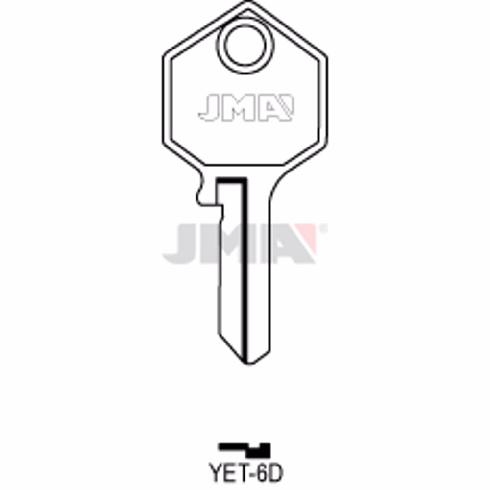 LLAVE JMA ACERO-C (YET-6D)