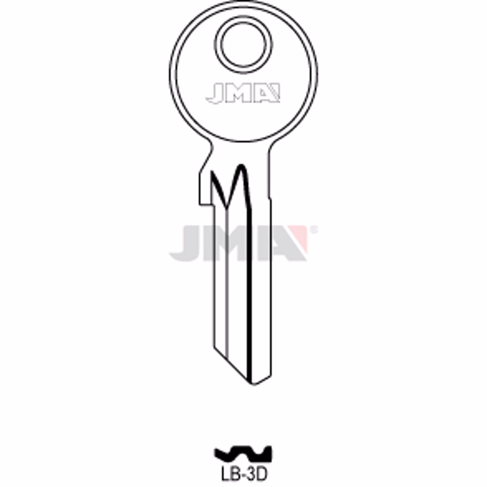 LLAVE JMA ACERO-C (LB-3D)