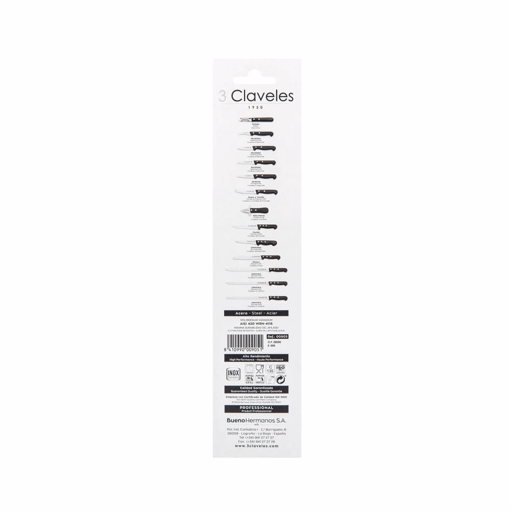 CUCHILLO MONDADOR RF.0905 (3" - 8 cm)