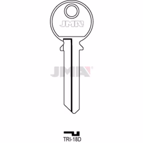 LLAVE JMA ACERO-C (TRI-18D)