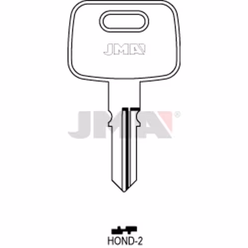 LLAVE JMA ACERO-C (HOND-2)