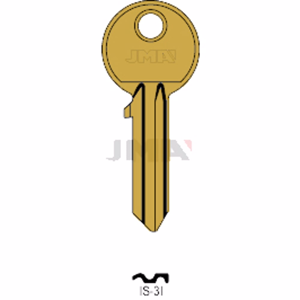 LLAVE JMA ALUMINIO (IS-3I ORO)