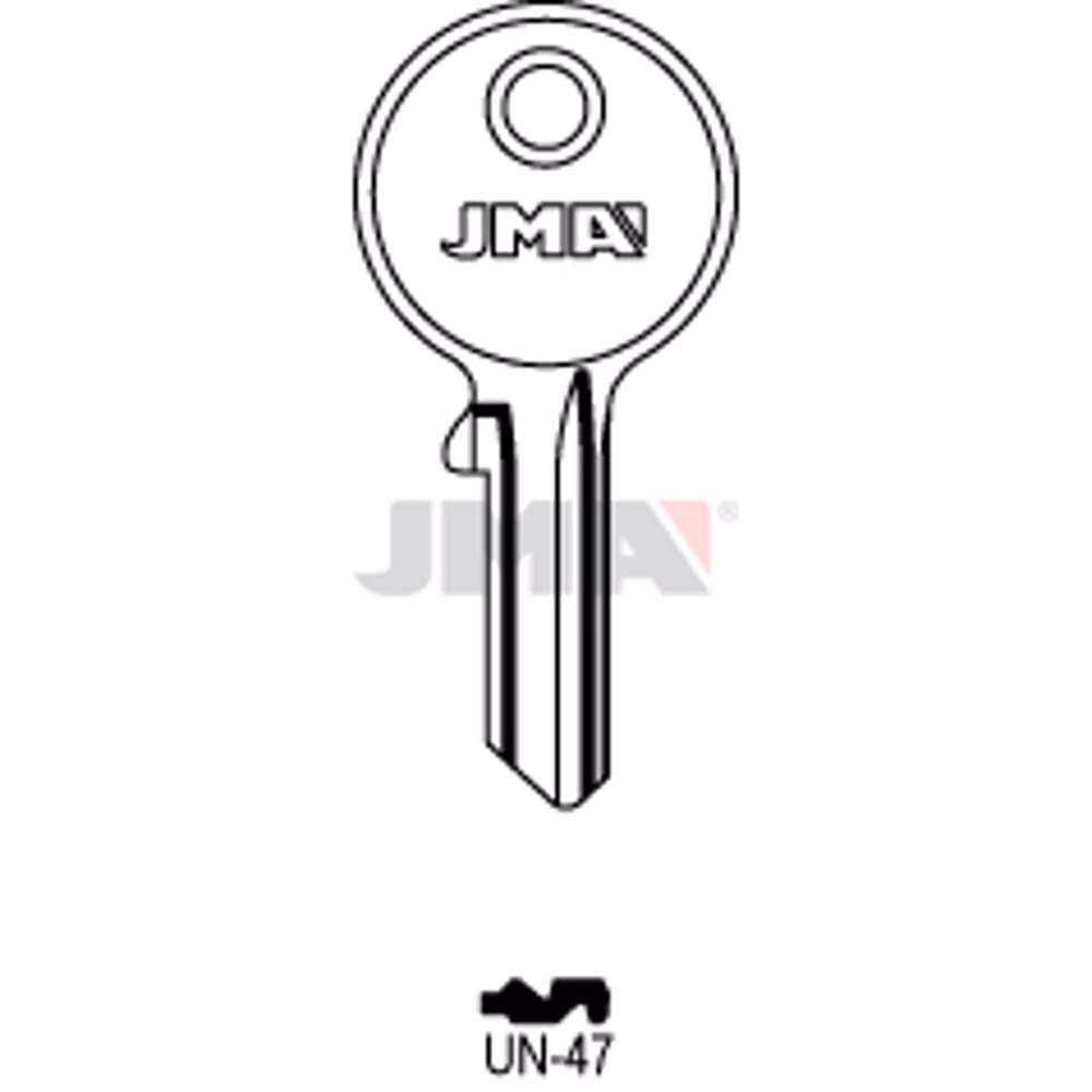 LLAVE JMA ACERO-C (UN-47)