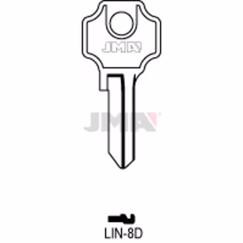 LLAVE JMA ACERO-B (LIN-8D)
