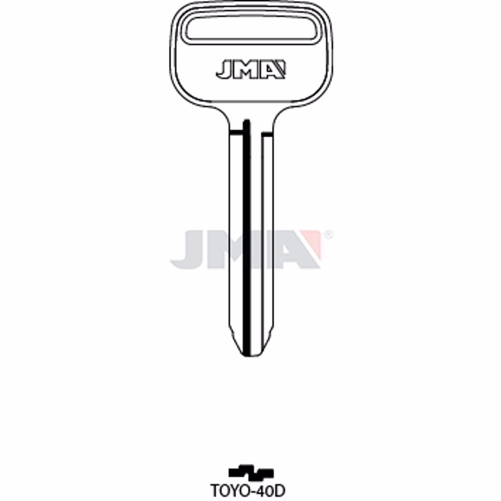 LLAVE JMA ACERO-C (TOYO-40D)