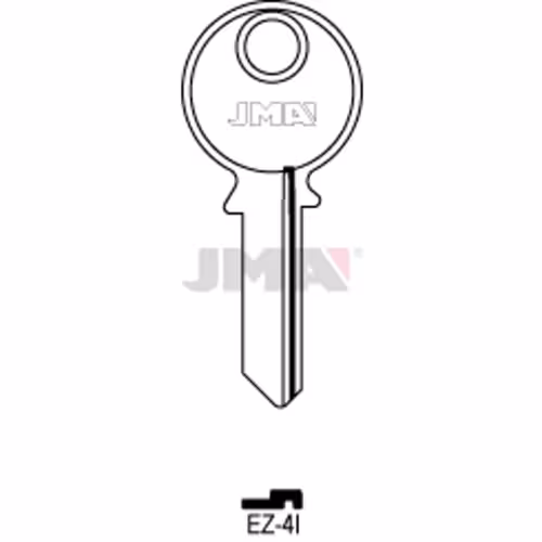 LLAVE JMA ACERO-B (EZ-4I)