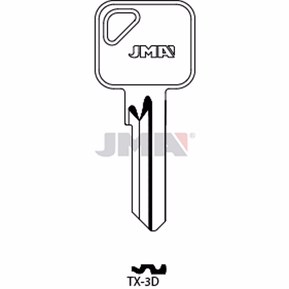 LLAVE JMA ACERO-C (TX-3D)