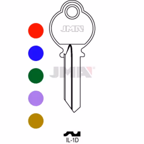 LLAVE JMA ALUMINIO (IL-1D SURTIDO)