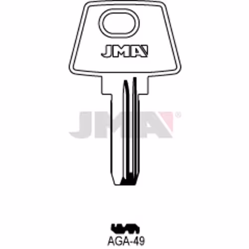 LLAVE JMA LATON SEGURIDAD (AGA-49)