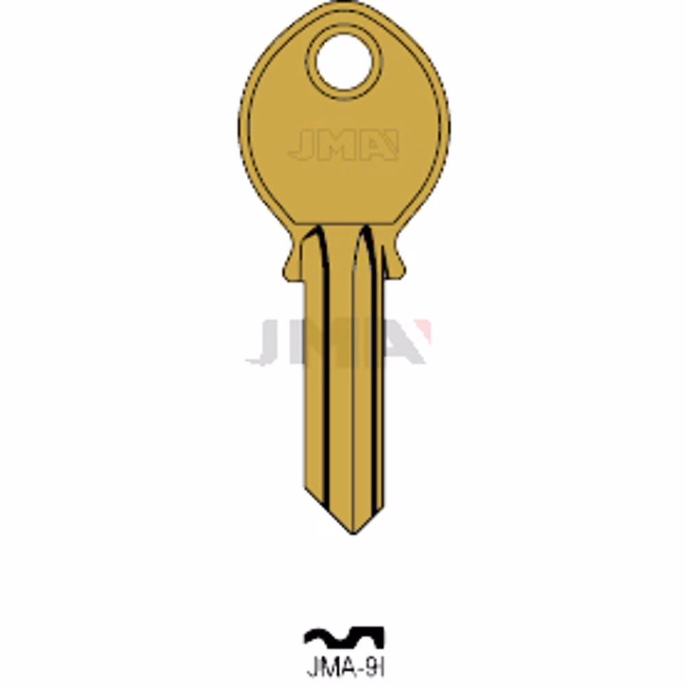 LLAVE JMA ALUMINIO (JMA-9I ORO)