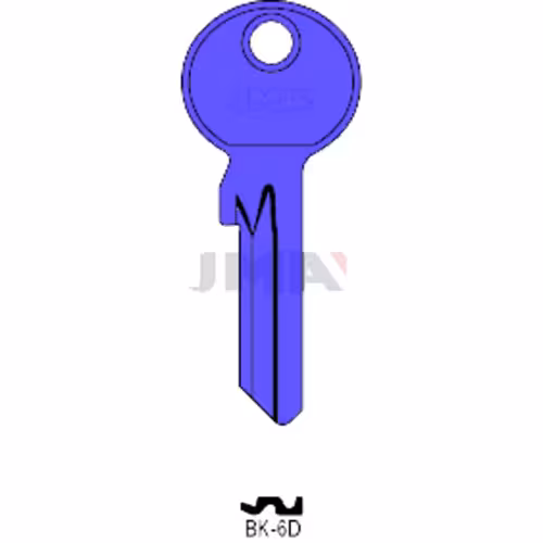 LLAVE JMA ALUMINIO (BK-6D AZUL)