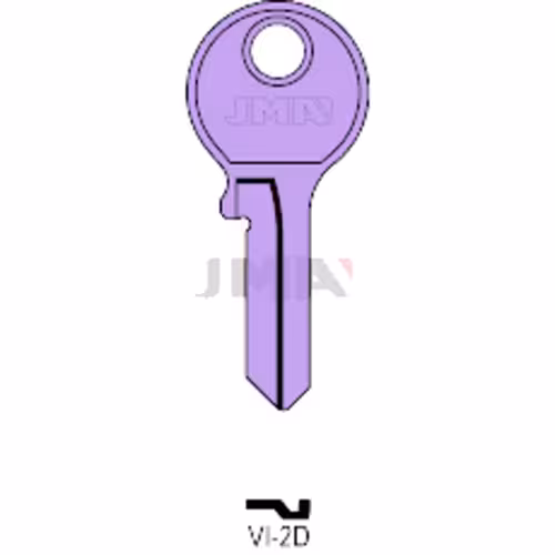 LLAVE JMA ALUMINIO (VI-2D LILA)