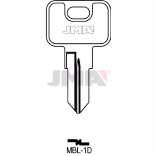 LLAVE JMA ACERO-C (MBL-1D)