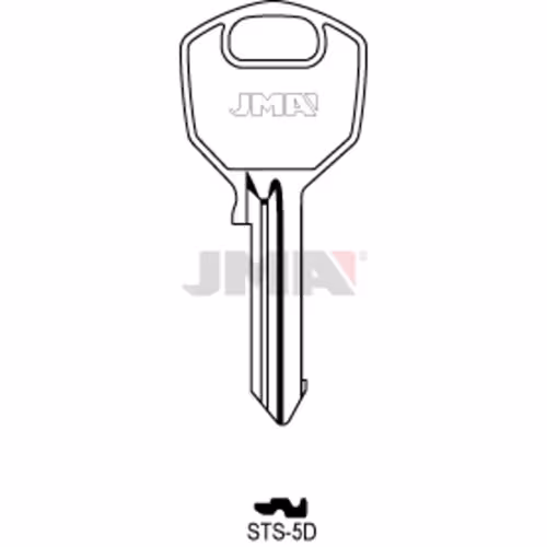 LLAVE JMA ACERO-B (STS-5D)