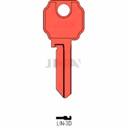 LLAVE JMA ALUMINIO (LIN-3D ROJO)