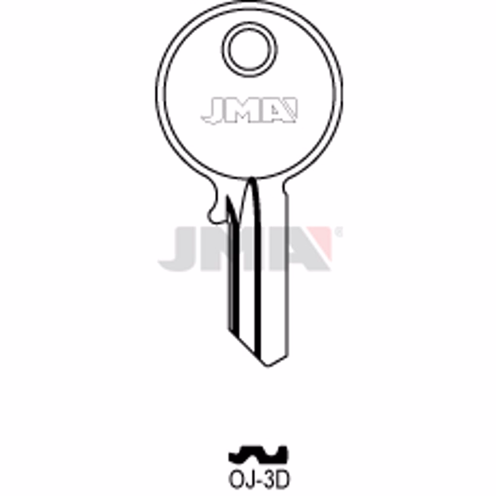 LLAVE JMA ACERO-B (OJ-3D)