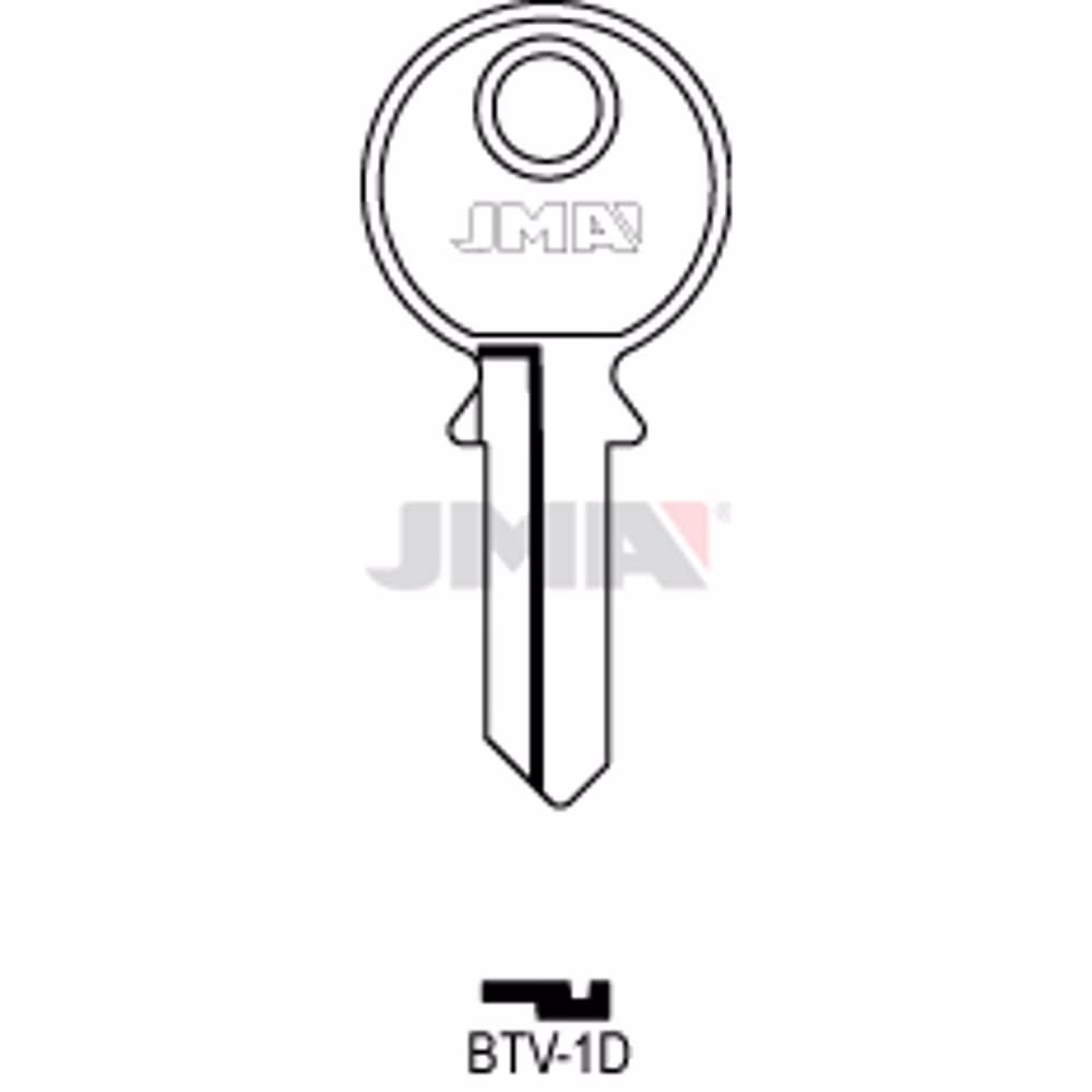 LLAVE JMA ACERO-B (BTV-1D)