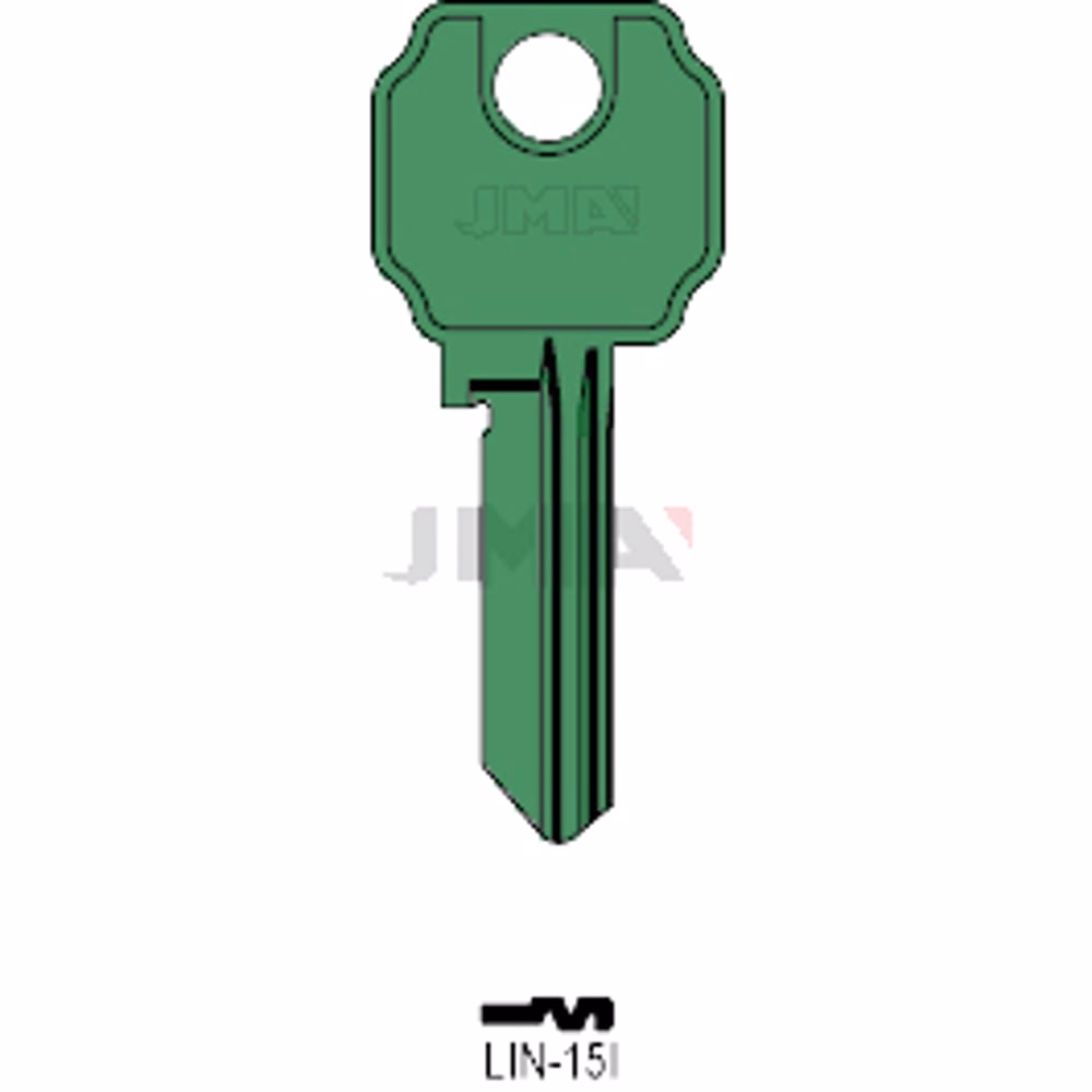 LLAVE JMA ALUMINIO (LIN-15I VERDE)