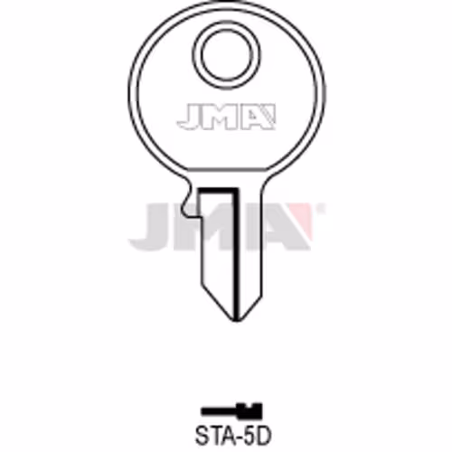 LLAVE JMA ACERO-C (STA-5D)