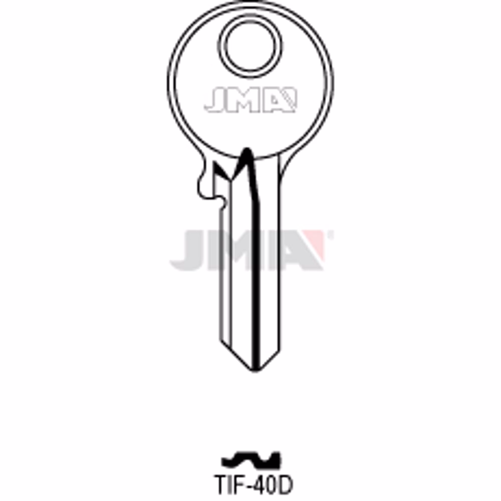 LLAVE JMA ACERO-B (TIF-40D)