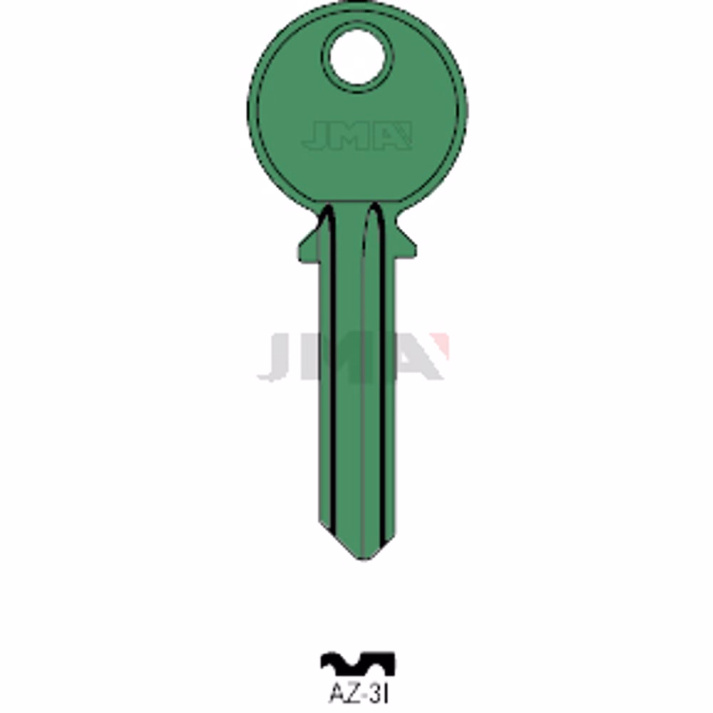 LLAVE JMA ALUMINIO (AZ-3I VERDE)