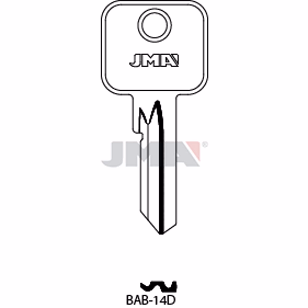 LLAVE JMA ACERO-C (BAB-14D)