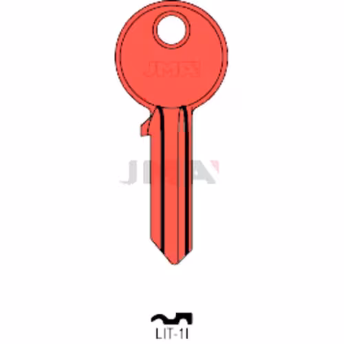 LLAVE JMA ALUMINIO (LIT-1I ROJO)